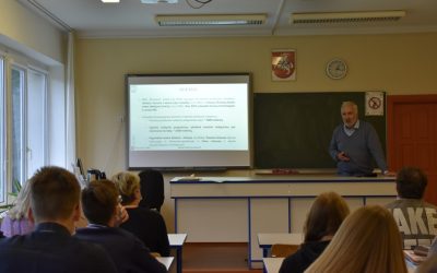 Ignalinos gimnazijoje lankėsi Profesinio mokymo centro „Žirmūnai“ atstovai