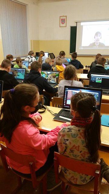 Pradinukai prisijungė prie respublikinio „Edukrafto“ organizuojamo projekto