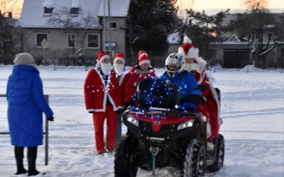 Švenčių laukimas gimnazijoje