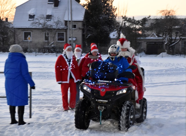 Švenčių laukimas gimnazijoje