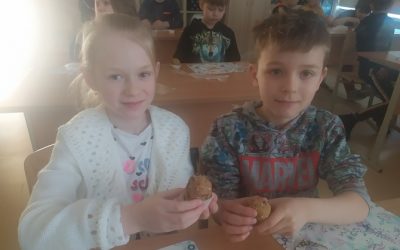 Mokiniai dalyvavo edukacinėje veikloje „Velykinis margutis“.