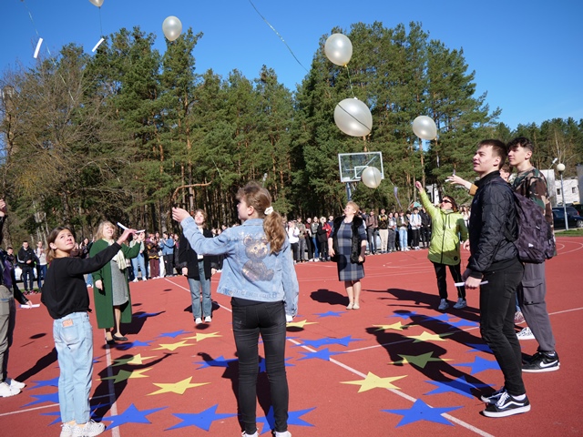 Gimnazijoje vyko Europos dienos minėjimas