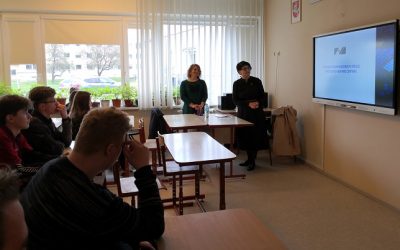 Susitikimas su Visagino technologijos ir verslo profesinio mokymo centro atstovėmis