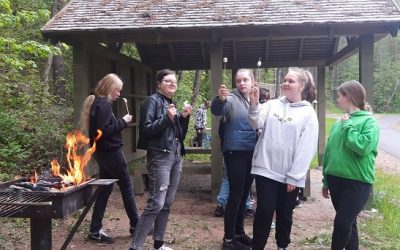 Ilgalaikio projekto „Mokomės gamtoje ir iš gamtos“ vykdymas Palūšėje