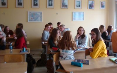 Projekto „Mokyklos – Europos Parlamento ambasadorės“ veikla