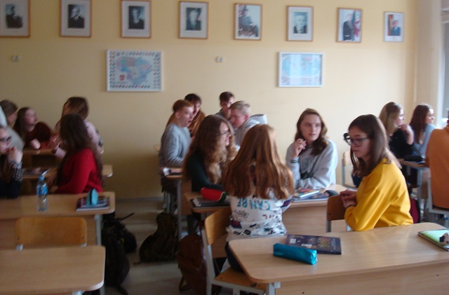 Projekto „Mokyklos – Europos Parlamento ambasadorės“ veikla