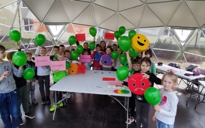 PUG ir 2a klasės mokiniams vyko teorinė ir praktinės pamokėlės apie emocijas