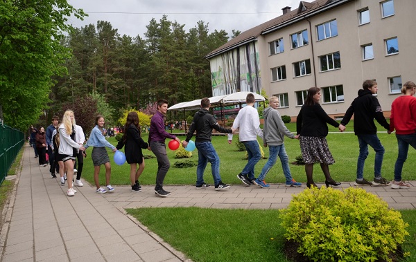 Jubiliejinę savaitę prisiminus… Pasigrožėkime švente iš paukščio skrydžio…