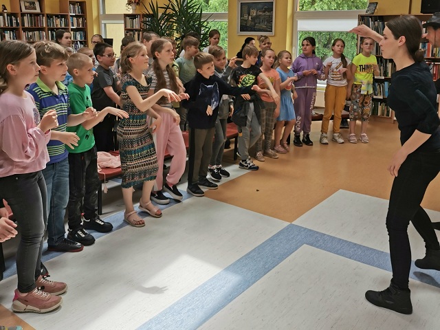 Viešosios bibliotekos organizuotame projekte ,,Pasakų terapija“