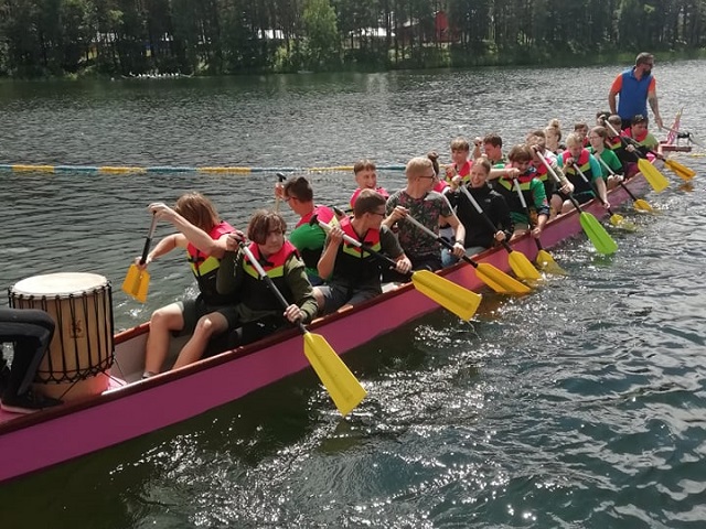 Ignalinoje vyko Drakonų valčių lenktynės