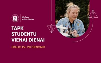 Renginys „Studentas vienai dienai“