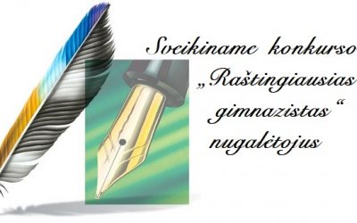 Raštingiausio Ignalinos Česlovo Kudabos gimnazijos moksleivio rinkimai