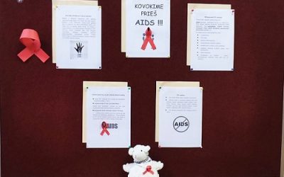 Vyko protmūšis Pasaulinei AIDS dienai paminėti