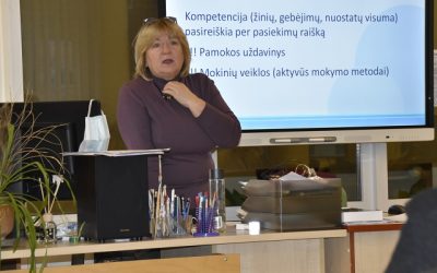 Seminaras „Užsienio kalbų mokytojų profesinių kompetencijų tobulinimas“