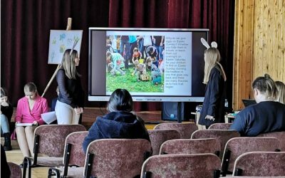 Projekto “Spring festivals in Britain” pristatymas