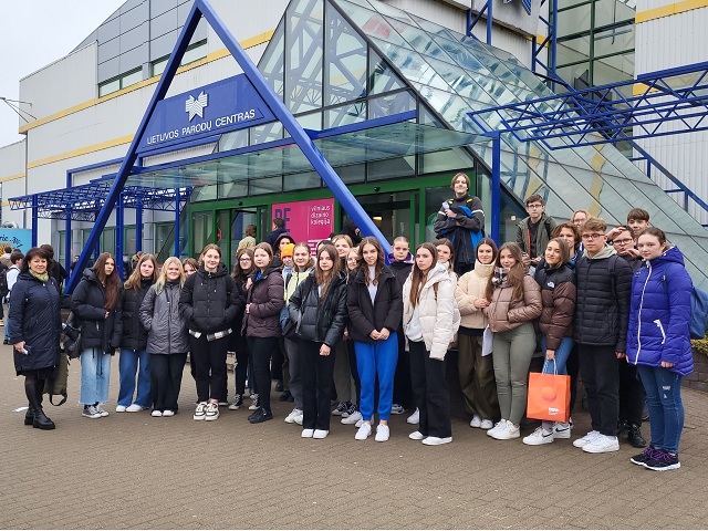 LITEXPO parodų centre, vykusioje parodoje „Karjera ir studijos 2023“