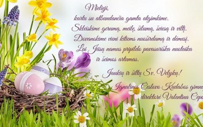 Skleiskime gerumą, meilę, šilumą, šviesą ir viltį…