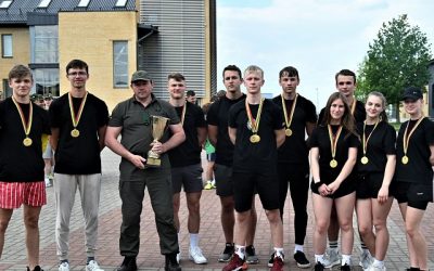 Trečiosios finalinės Jaunojo pasieniečio būrelių narių sporto žaidynės