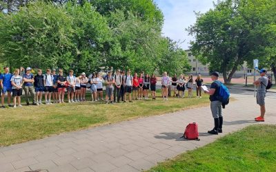 Žygyje „Gamtos takais“ maršrutu: Ignalina–Ginučiai–Ignalina