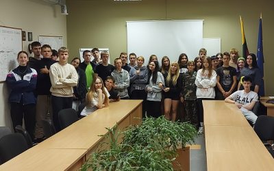 Jaunojo pasieniečio būrelio narių išvyka
