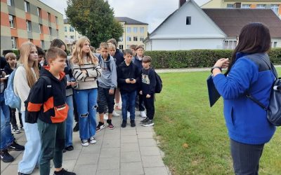 Septintokai dalyvavo ekskursijoje „J. Grunda ir jo kūryba“