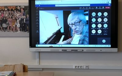 Nuotolinė paskaita su akad. G. Kuprevičiumi