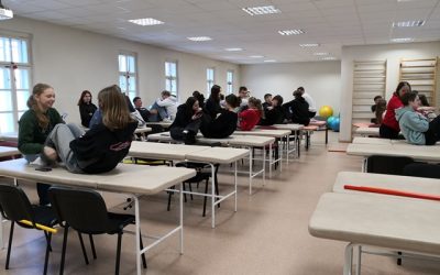 Gimnazistai Lietuvos sporto universitete
