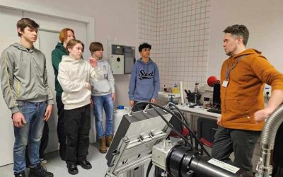 Dešimtokai lankėsi VU laboratorijose