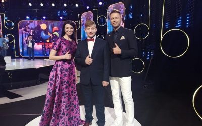 Pirmasis trečiojo etapo konkurso „Dainų dainelė“ filmavimas