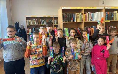Edukacinė veikla „Skirtukas – knygos draugas“