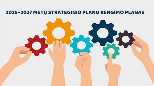 2025–2027 metų strateginio plano rengimo planas