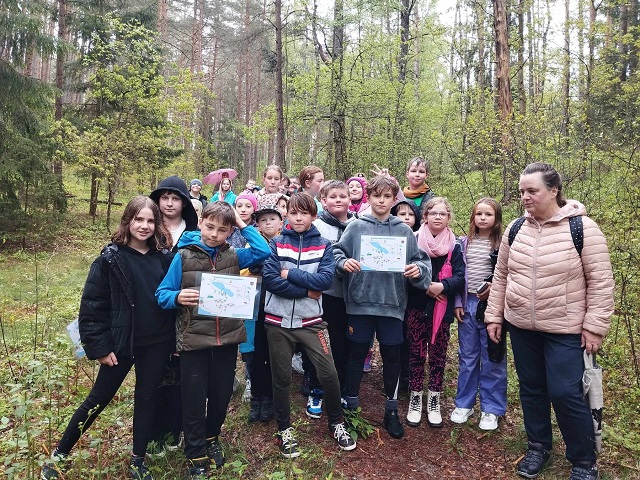 Ketvirtokų išvyka į Meironų gamtos taką