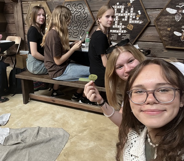Mokinių komanda dalyvavo edukacinėje stovykloje „Tekstilė animacijoje 3“