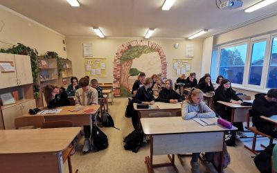 Gimnazistai prisijungė prie Šiaurės šalių literatūros savaitės renginių