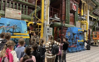 Energetikos ir technikos muziejuje teminėje edukacijoje