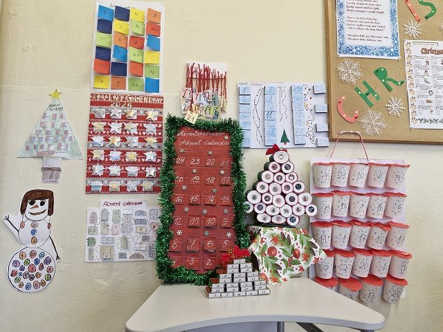 Anglų ir vokiečių kalbų projektas „Advent Calendar/Adventskalender“