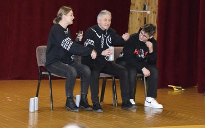 Alytaus miesto teatro spektaklyje „pXI prieš kryžkelę“