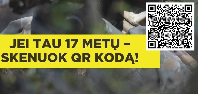 Jei Tau 17 metų