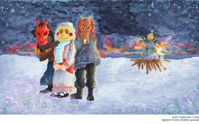 Kompiuterinių kūrybinių darbų konkursas-paroda „Užgavėnių Magija“