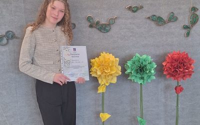 8b klasės mokinė Urtė Labuckaitė – regioninio meninio skaitymo konkurso nugalėtoja!