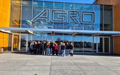 Ugdymo karjerai išvyka į „Agrokoncerno“ įmonių grupės biurą