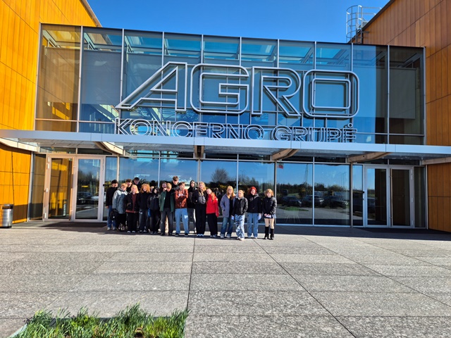 Ugdymo karjerai išvyka į „Agrokoncerno“ įmonių grupės biurą