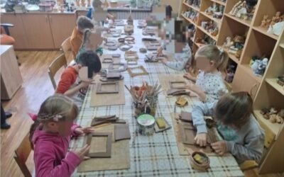Pradinių klasių mokinių projektas „Dovana tėveliui“