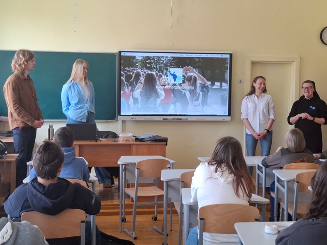 Susitikimas su Vilniaus arkivyskupijos jaunimo centro atstovais