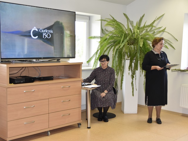 Pamoka, skirta M. K. Čiurlionio 150-osioms gimimo metinėms paminėti