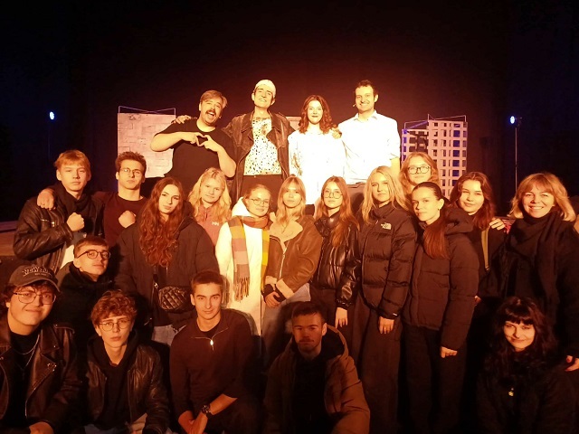 Spektaklio „FRANKENSTEIN“ peržiūra