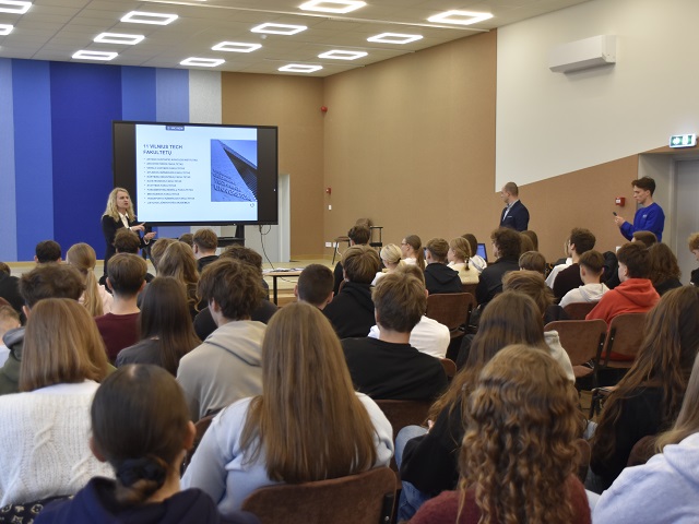 Susitikimas su VGTU Statybos fakulteto atstovais