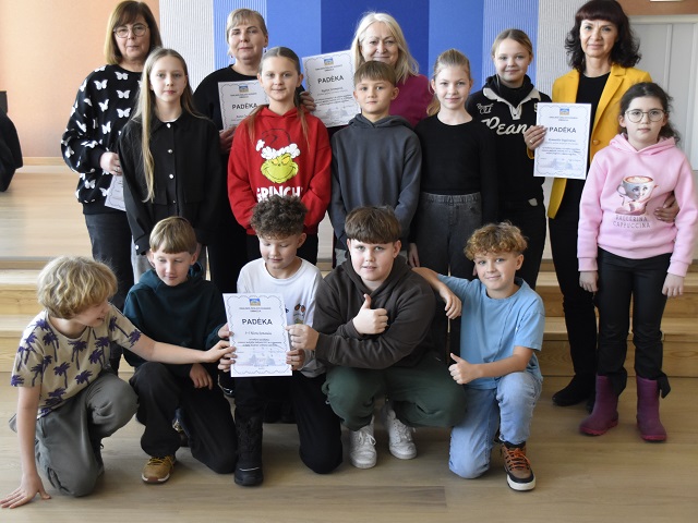 Apdovanoti už pasiekimus