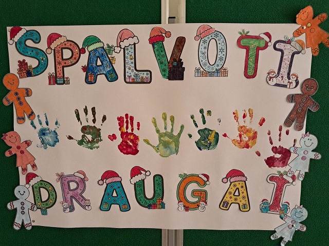 Socialinės – edukacinės veikos „Spalvoti draugai“