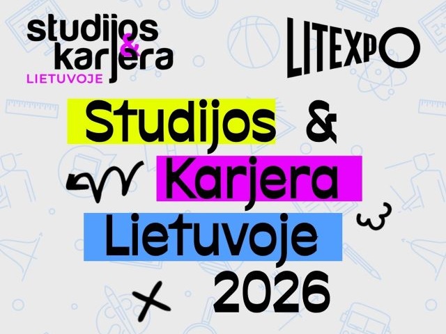 II–IV klasių mokiniai lankėsi profesijų mugėje Vilniuje